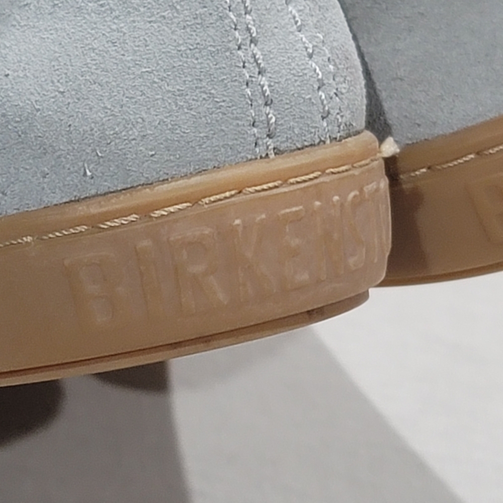 EUC! Birkenstock BEND LOW Suede Sneakers | Elemental Blue Women's Size 10 - Picture 5 of 10